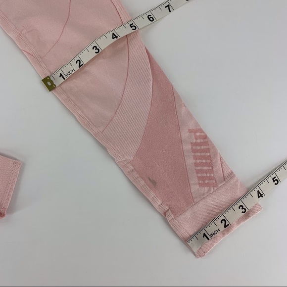 Puma NWT Pink Evostripe Evoknit 7/8 Tights, Small - Picture 13 of 16